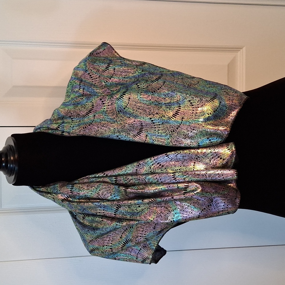 Multicolor Shimmer Scarf